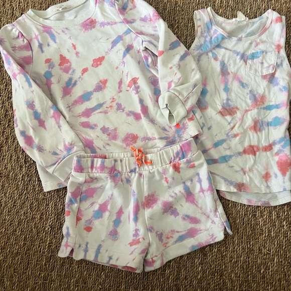 J crew/Crewcuts tie dye set - Picture 3 of 3
